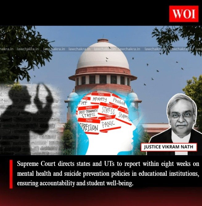 Supreme Court Orders States to Report on Student Mental Health Compliance