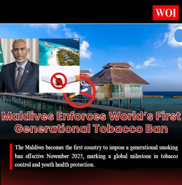 Maldives Enforces World’s First Generational Smoking Ban