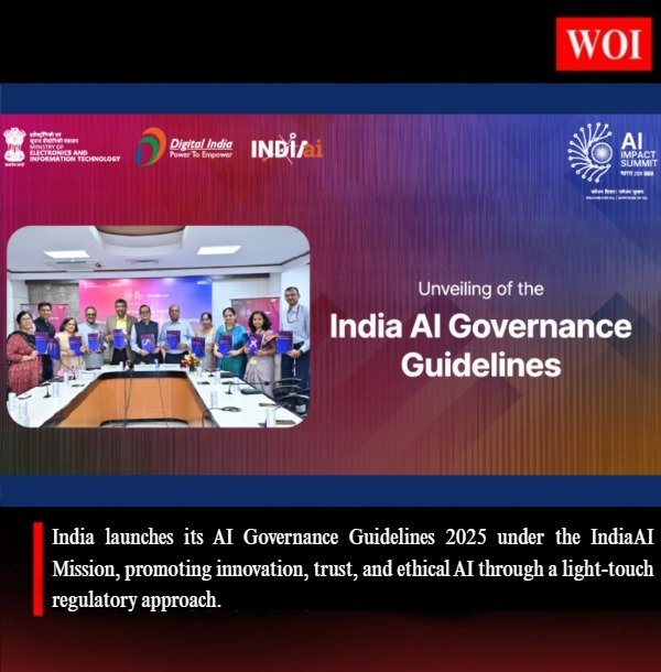 India Launches AI Governance Guidelines 2025: A Balanced, Innovation-Driven Framework