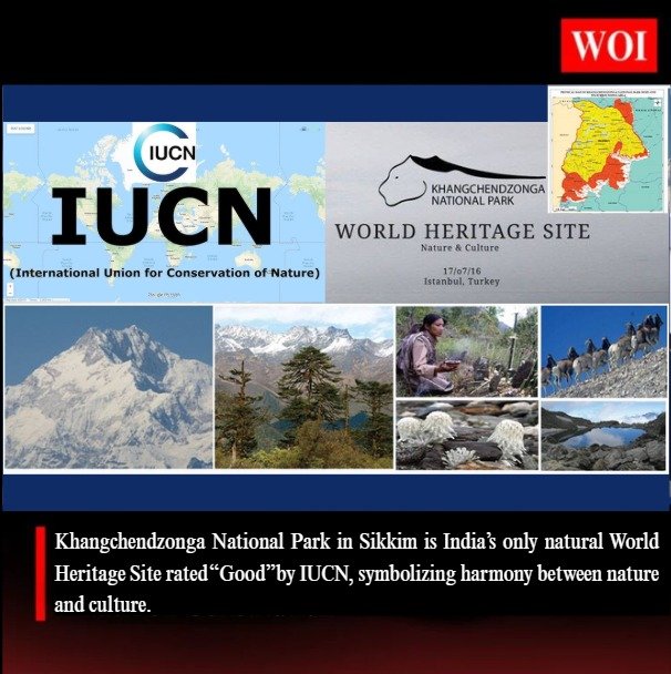 Khangchendzonga National Park: India’s Only Natural World Heritage Site Rated “Good” by IUCN