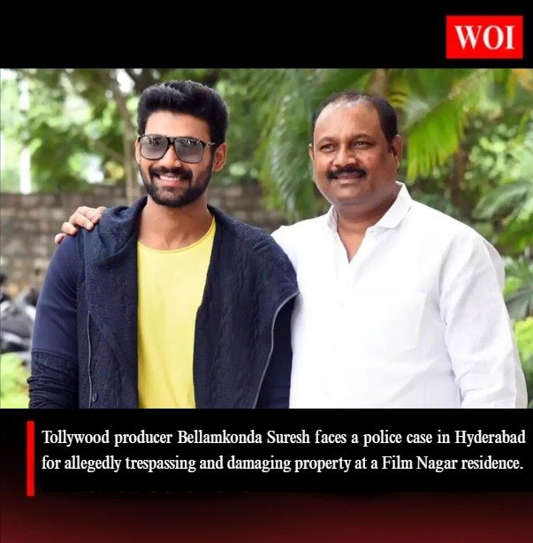 Producer Bellamkonda Suresh Booked in Police Case