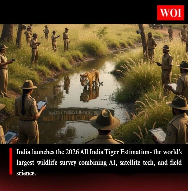 India Gears Up for 2026 All India Tiger Estimation — The World’s Largest Wildlife Survey