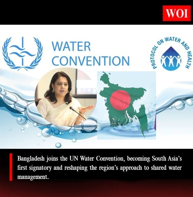 Bangladesh Becomes First South Asian Nation to Join UN Water Convention