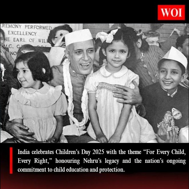 Children’s Day 2025: Celebrating India’s Future, Honouring Nehru’s Vision