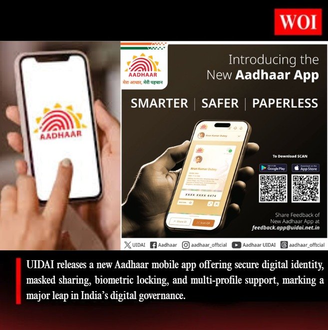 UIDAI Unveils New Aadhaar App: A Step Towards Secure and Paperless Digital Identity