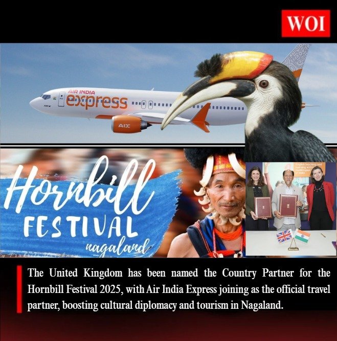 UK Becomes Country Partner for Hornbill Festival 2025; Air India Express Joins as Travel Partner