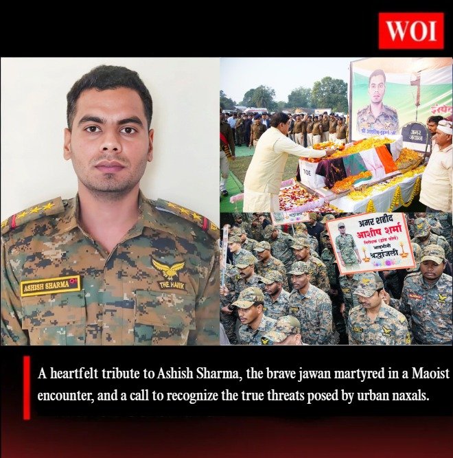 Saluting the Sacrifice of Ashish Sharma: A Brave Jawan Who Gave His Life for the Nation