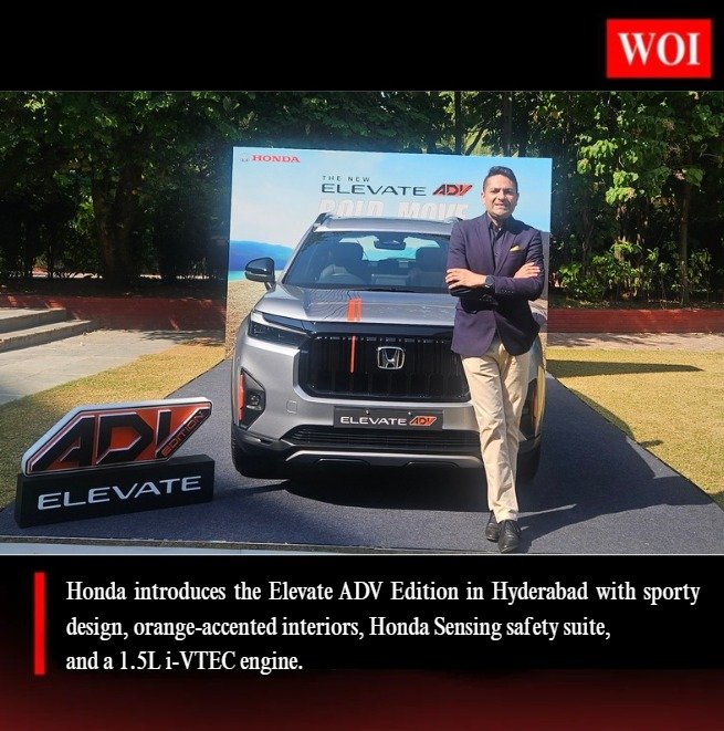 Honda Cars India Launches Sporty Elevate ADV Edition in Hyderabad