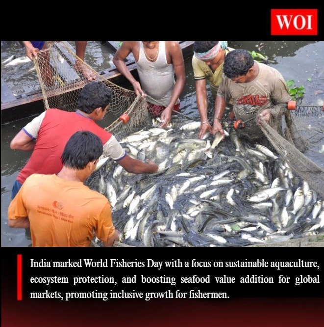 World Fisheries Day Highlights India’s Blue Transformation and Sustainable Aquaculture Growth