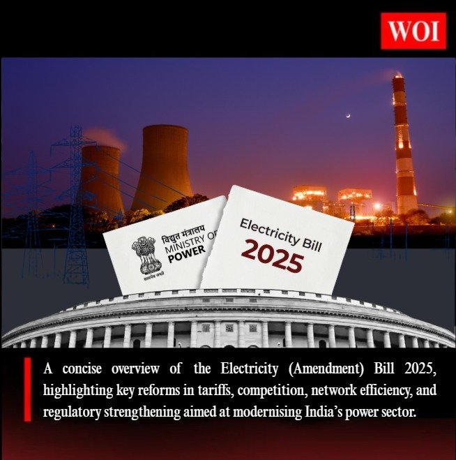 Electricity (Amendment) Bill, 2025: A Major Push Toward Power Sector Modernisation