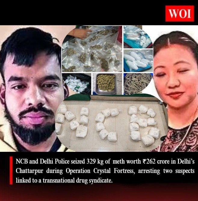 Operation Crystal Fortress Cracks Major Drug Syndicate in Delhi