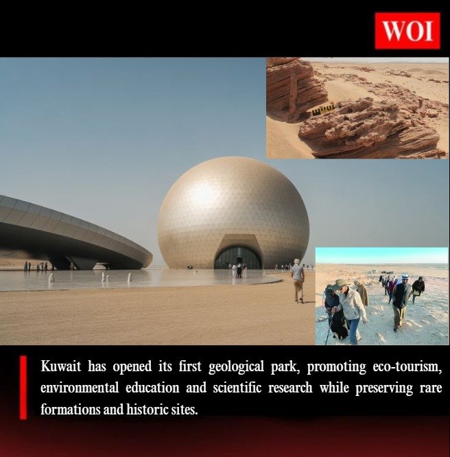 Kuwait Launches Its First Geological Park to Promote Eco-Tourism and Scientific Learning