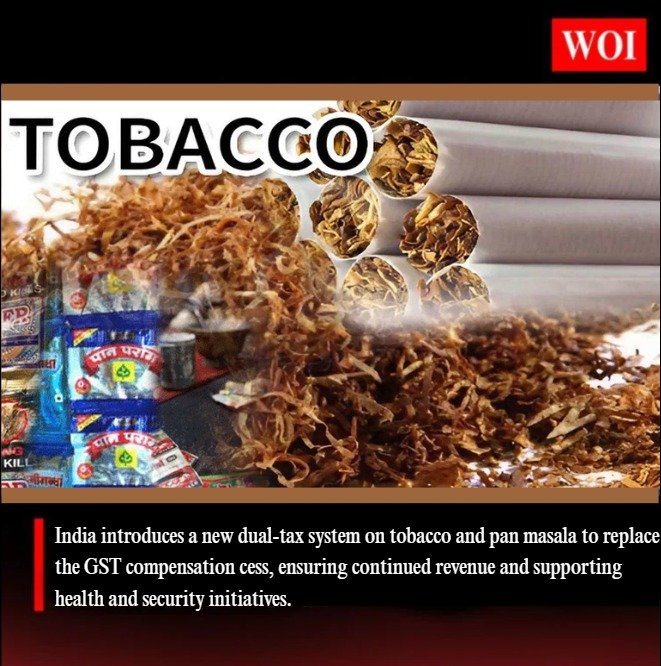 Central Excise Amendment 2025: New Taxes on Tobacco and Pan Masala to Replace GST Cess