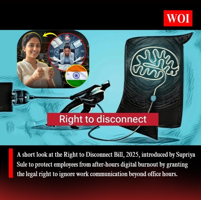 Right to Disconnect Bill 2025 Introduced to Protect Employees from Digital Overwork