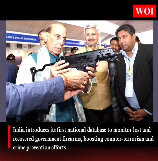 India Launches First-Ever National Weapons Database to Strengthen Internal Security