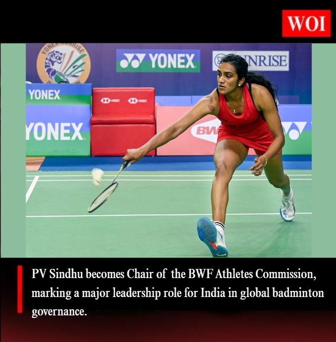 PV Sindhu Elected Chair of BWF Athletes Commission for 2026–2029