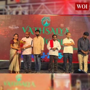 Distinguished guests and dignitaries gathered during the Vatsalya School event ceremony.