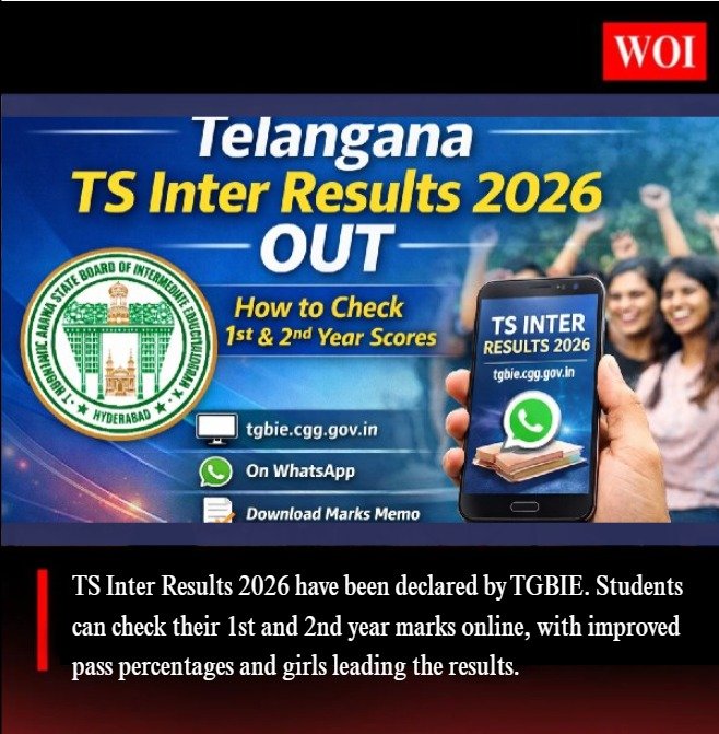 TS Inter Results 2026 Declared: Check TGBIE 1st & 2nd Year Marks Memo Online