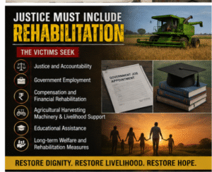 Justice Delayed, Not Forgotten: Congress Leaders Assure Support as Nerella Victims Renew Fight for Dignity and Rehabilitation
