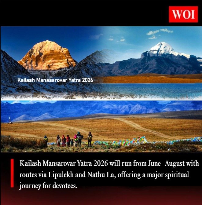 Kailash Mansarovar Yatra 2026 Announced: Routes, Batches & Key Details