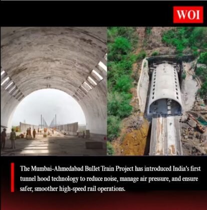 India Deploys First Tunnel Hoods for Mumbai-Ahmedabad Bullet Train ...