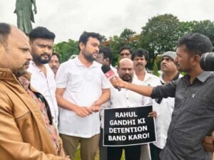 **'Chalo Raj Bhavan': TPCC SC Department Protests Delhi Action